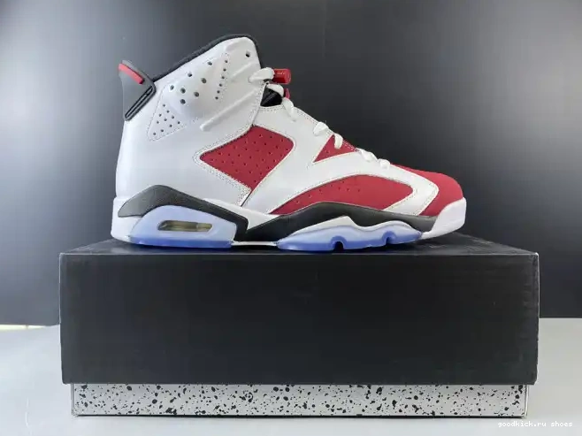 Cheap AIR 'CARMINE' RETRO 2014 384664-160 JORDAN 6 0527